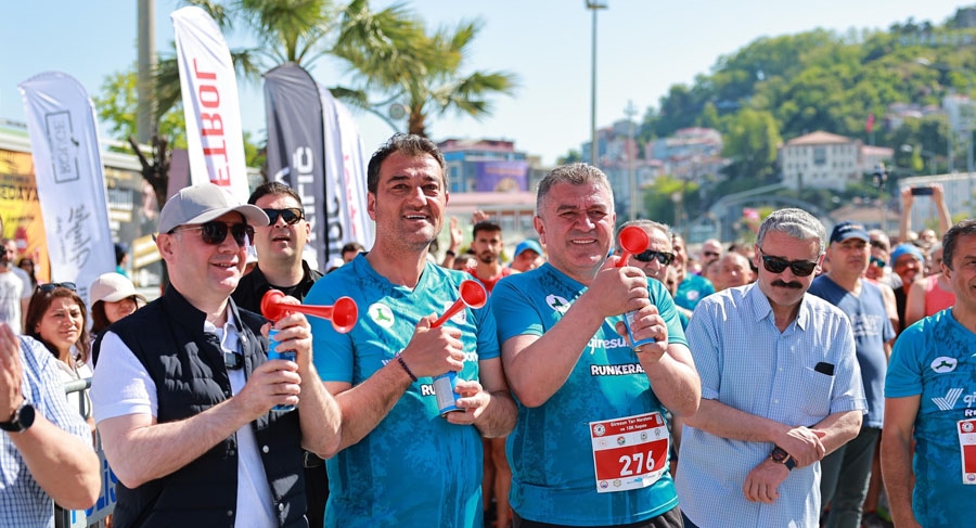 Sporcular heyecanla yarıştı