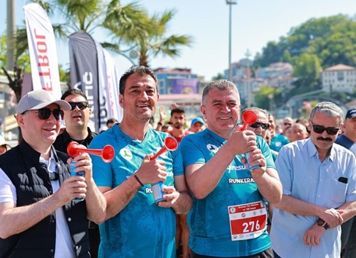 Sporcular heyecanla yarıştı