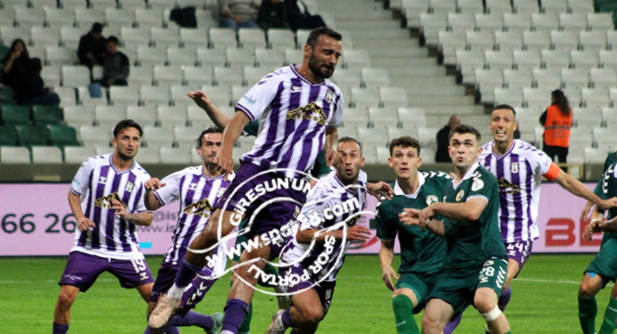 İlk galibiyetini Giresun