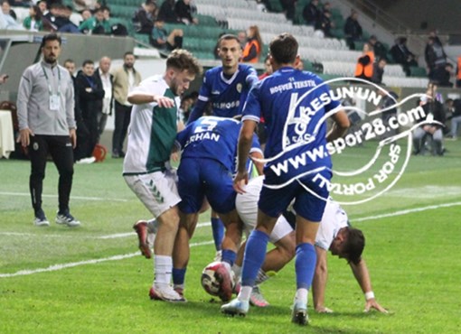 Giresunspor ateş hattından çıktı