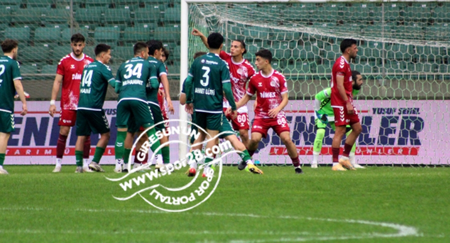 Giresunspor eli boş dönüyor