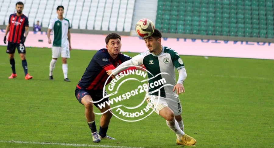 Giresunspor yine yenildi