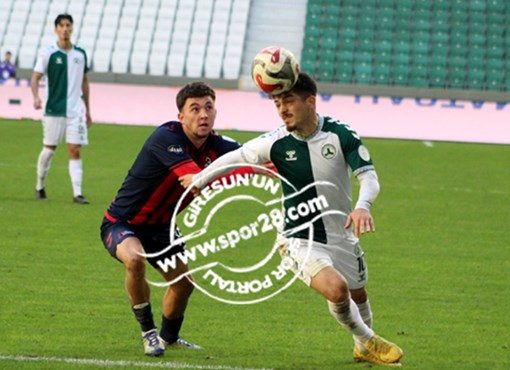 Giresunspor yine yenildi