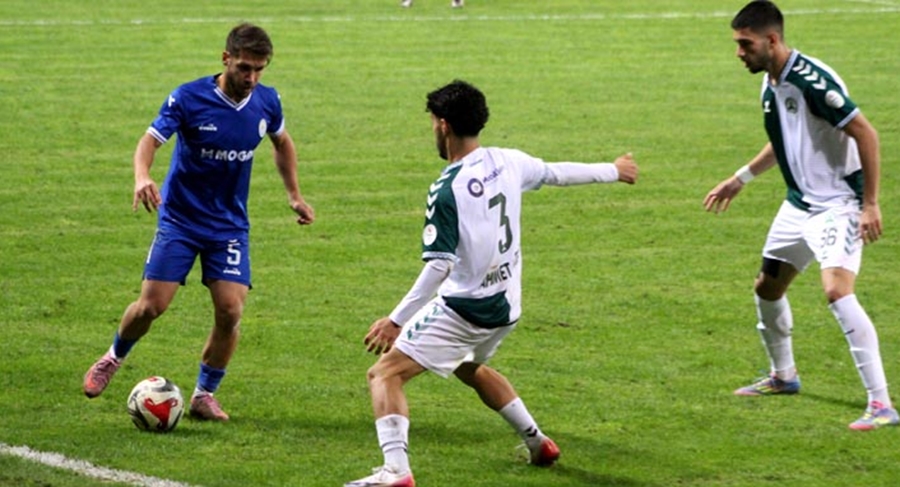 Giresunspor hazırlık maçında mağlup