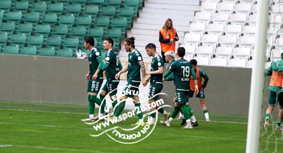 Giresunspor gider ayak güldü